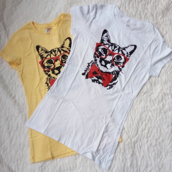 Purr-fect Score Tee S M L 2 colurs - Picture 2 of 4